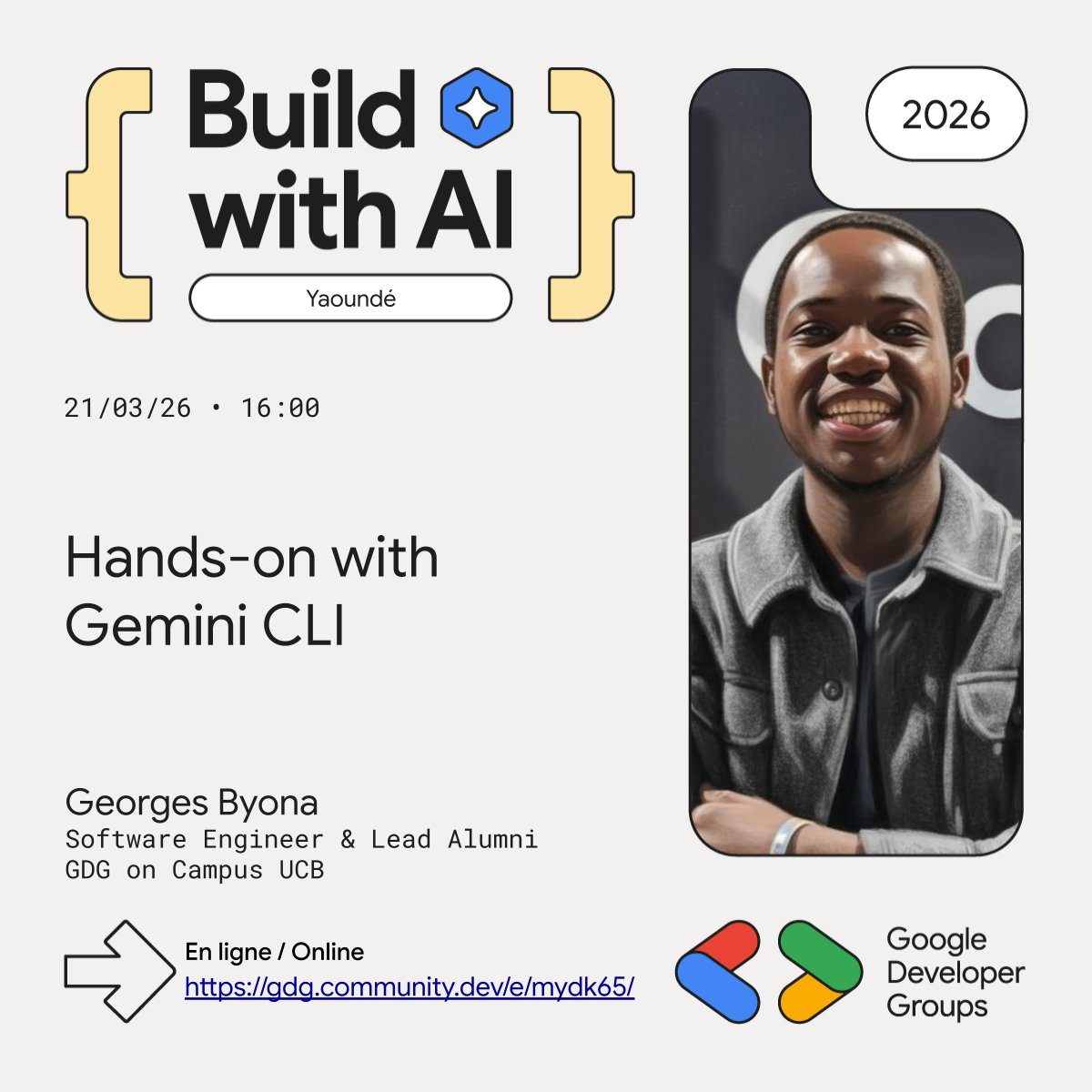 GDG Yaoundé #BuildwithAI tweet media