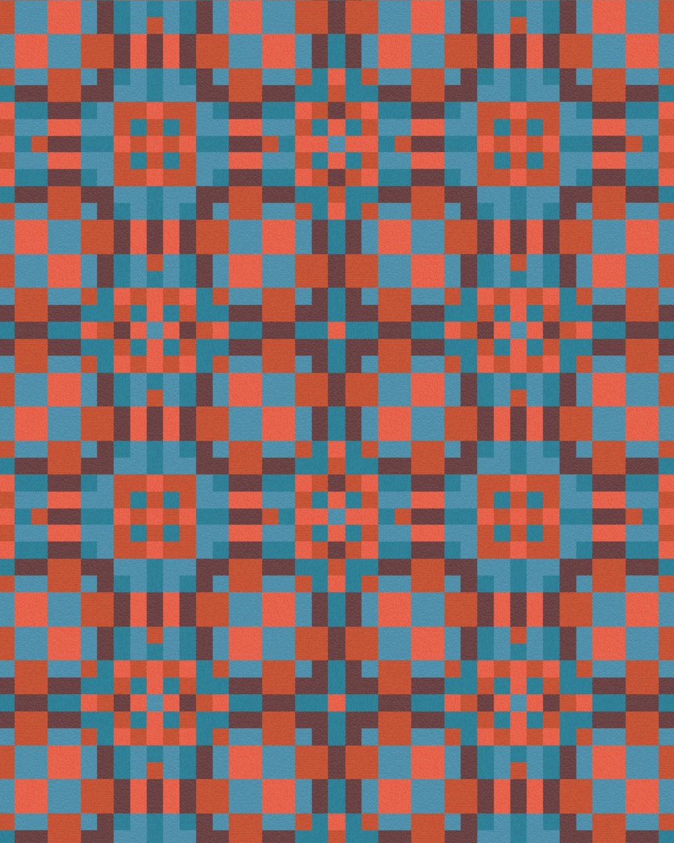 omg_home_design's tweet image. Always making more patterns! pt. 3
.
#wovenart #jacquard #surfacepatterndesign #patternmaking #mathematicalart
