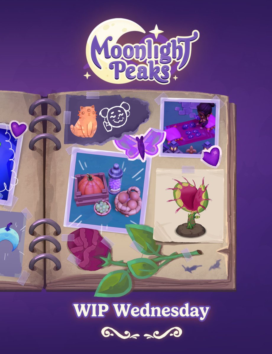 Moonlight Peaks - Wishlist Now! 💜 tweet media