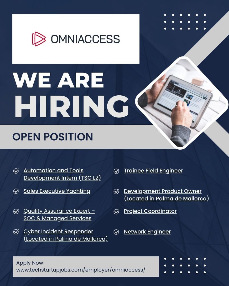 TechStartupJobs tweet media