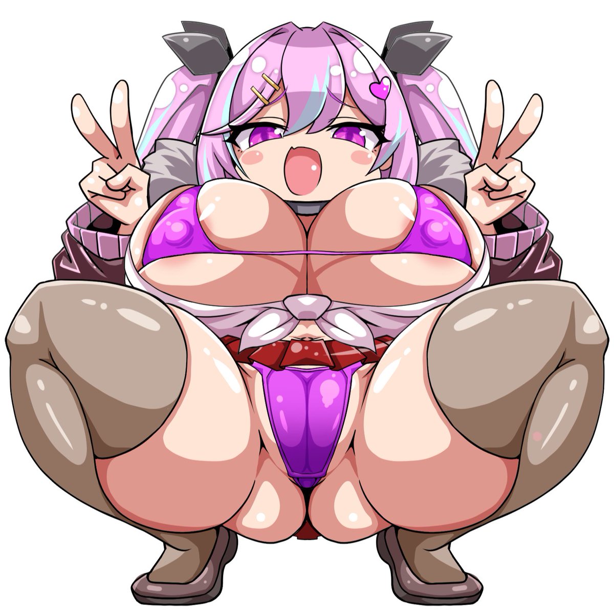 デフォルメ絵の研究中に生まれたイラスト 