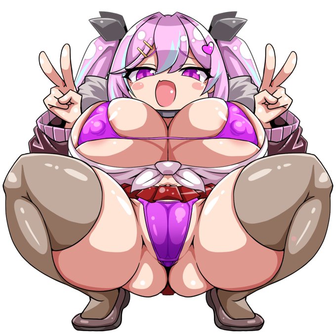 デフォルメ絵の研究中に生まれたイラスト