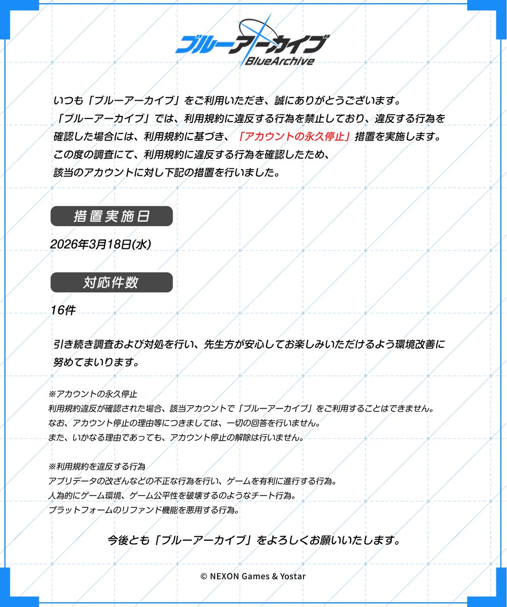 ブルーアーカイブ公式 tweet media
