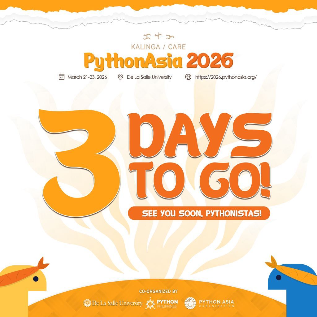 PyCon Philippines tweet media