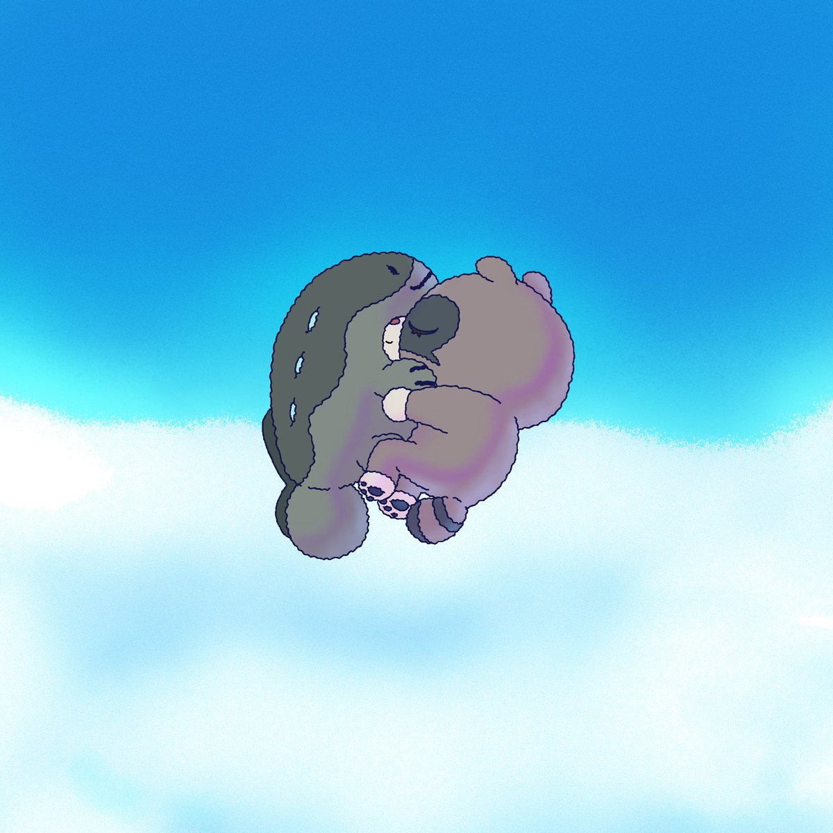 fuminani0215's tweet photo. 🍩🦝

#illustration #Pokémon #ドオー https://t.co/CGjkhcbAZv
