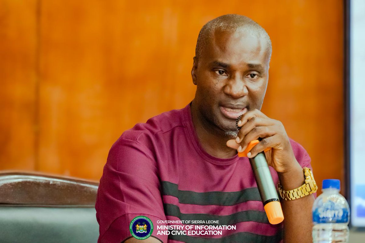 Ministry of Information & Civic Education S/Leone tweet media