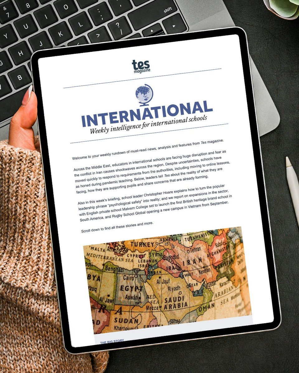 Tes for International School Leaders tweet media