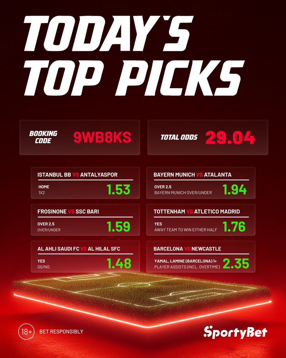 SportyBet tweet media