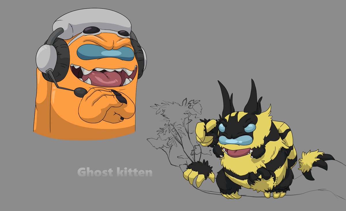 Ghost kitten tweet media