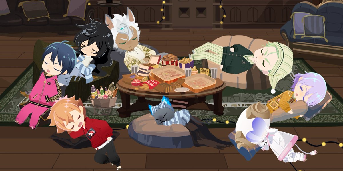 Now we're complete.

First year sleep over #twstプラス