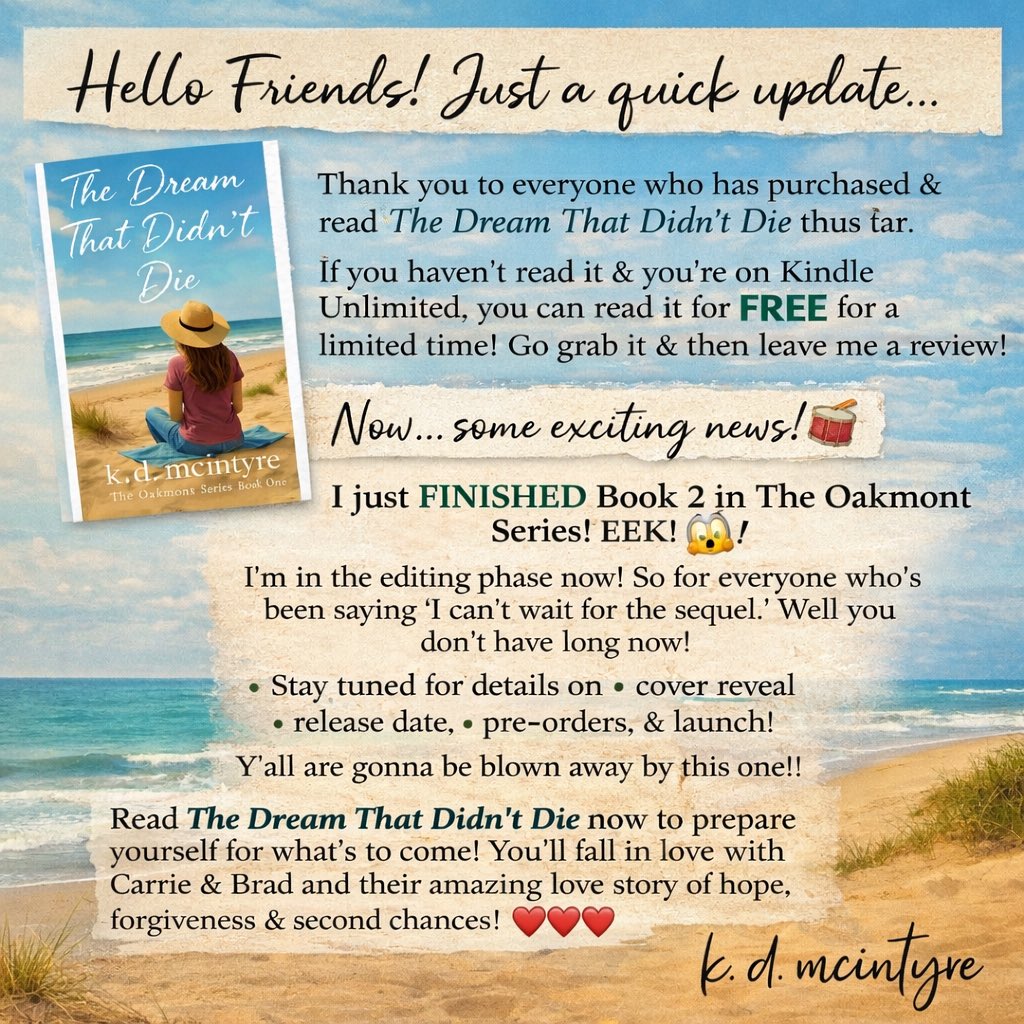K. D. McIntyre - Author tweet media