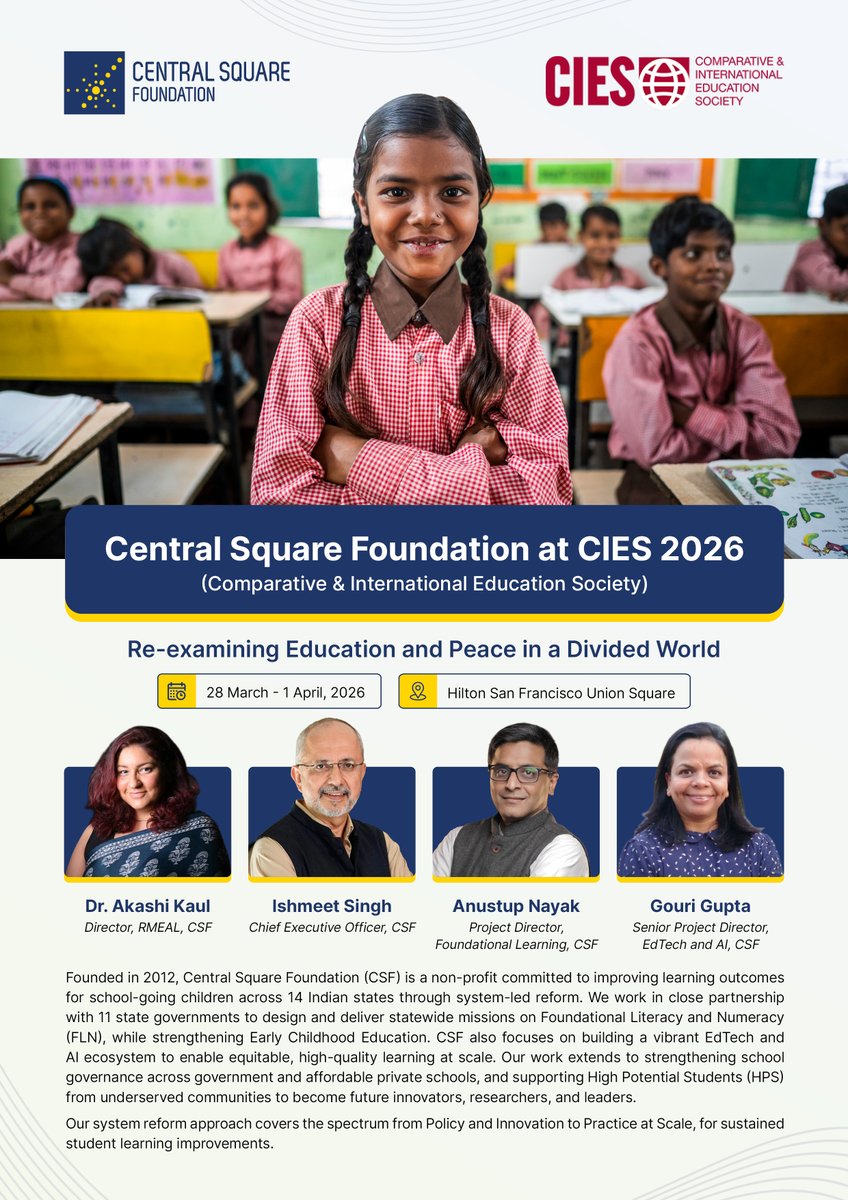 Central Square Foundation tweet media