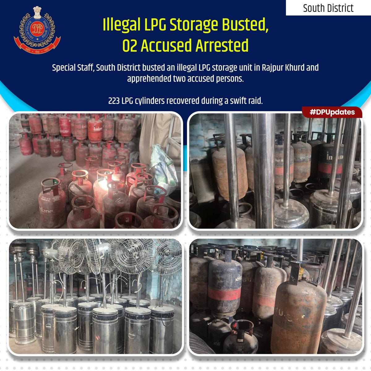 DCP South Delhi tweet media