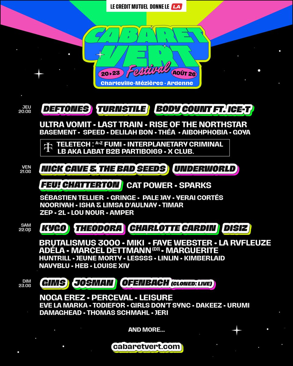 Cabaret Vert tweet media
