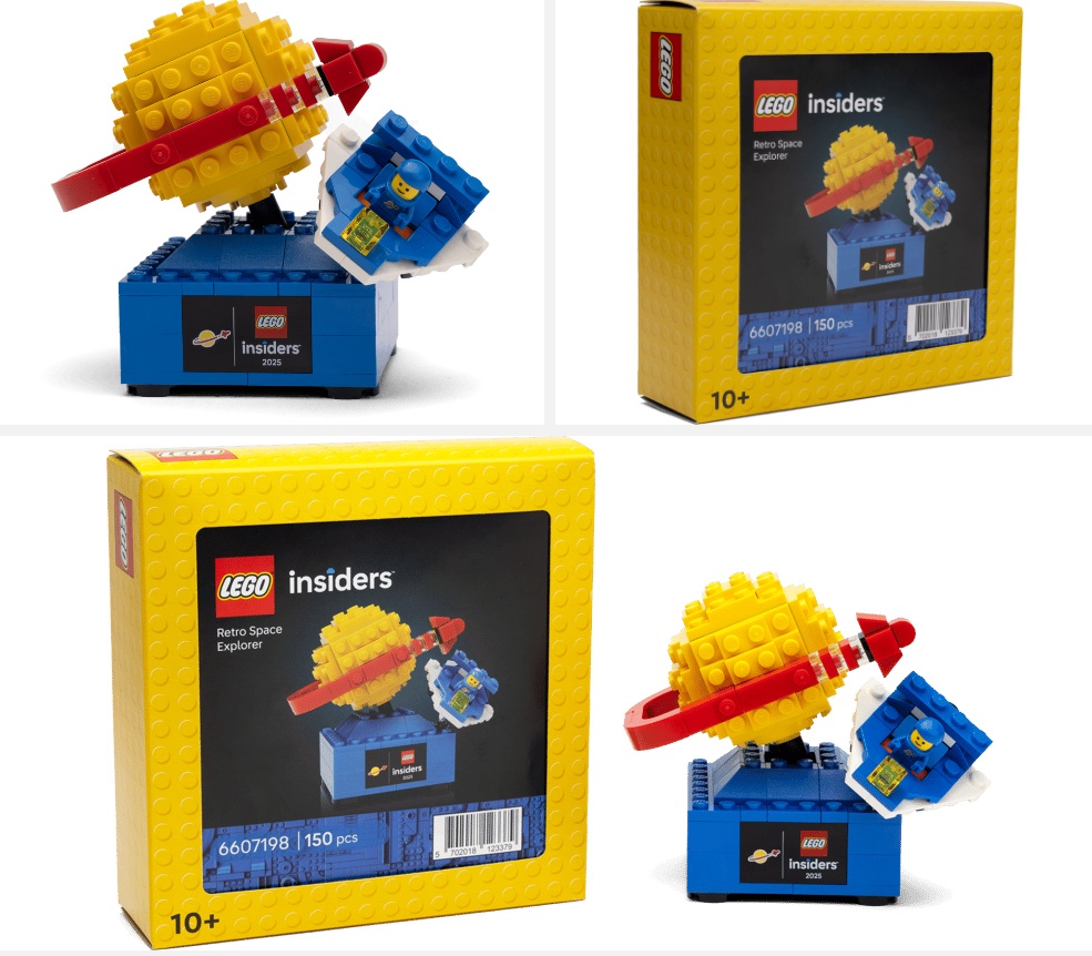 brickblognew's tweet image. Retro Space Explorer is still available on lego for 2400 LEGO Insider points, can't wait for ours to arrive today! #LEGO #LegoSpace #InsiderRewards