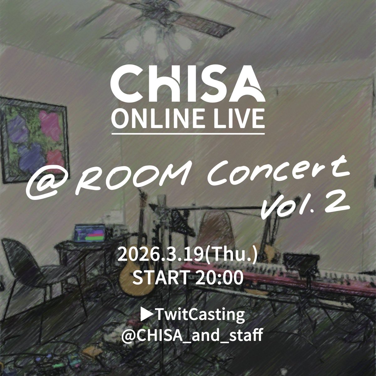 CHISA&staff tweet media