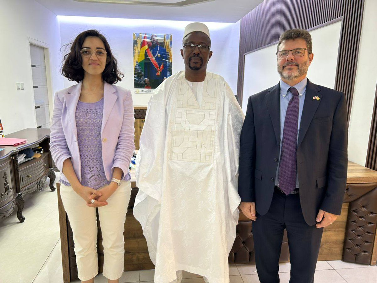 UK in Guinea 🇬🇧🇬🇳 tweet media