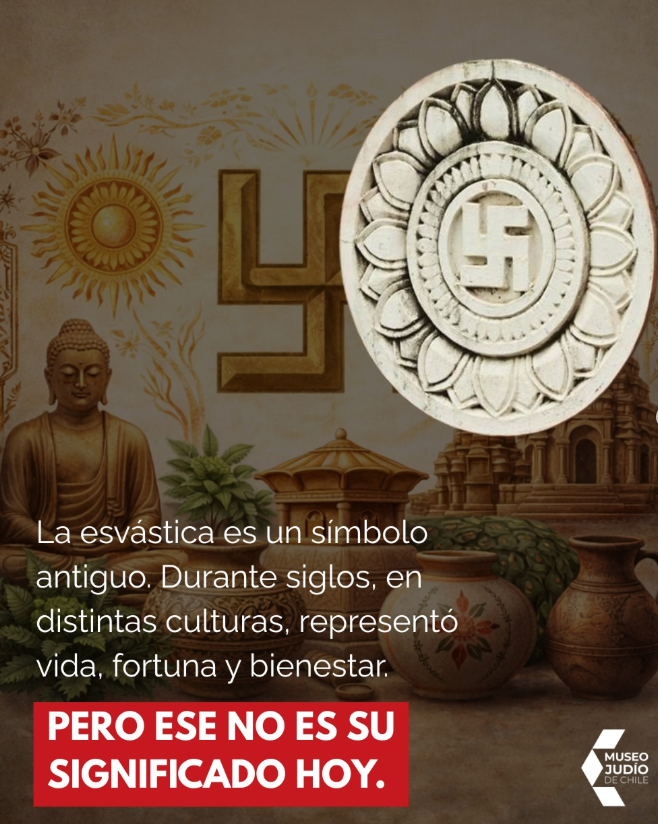 MuseoJudio's tweet photo. Cuendo los símbolos de odio se banalizan, como ocurrió en #Lolapalluza, los horrores del pasado dejan de importar y el peligro puede volver a aparecer.
La memoria no es opcional.
La memoria es responsabilidad. Lee la columna del Museo en https://t.co/I9jao5FuA6 https://t.co/utsR8kZh7d