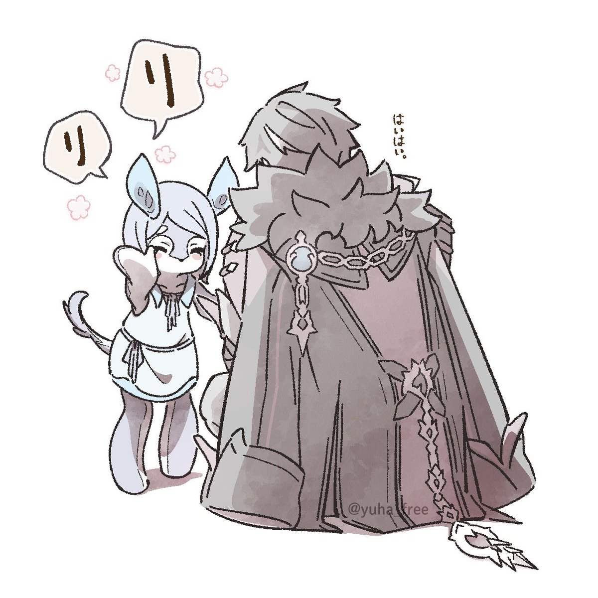 公爵⛓️のんびり旅行記癒し空間過ぎて幸せ
パシーフ可愛い…！
#リオセスリ #Wriothesley 
#原神  #GenshinImpact