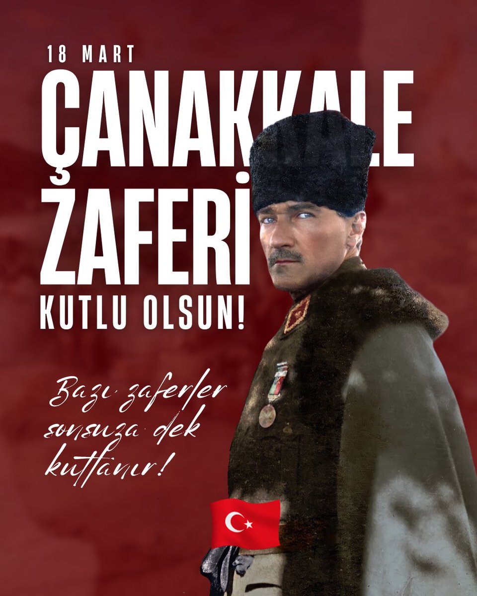 otoemlak's tweet photo. #18MartÇanakkaleZaferi'nin 111. yıl dönümünde başta Ulu Önderimiz Gazi Mustafa Kemal Atatürk olmak üzere tüm şehitlerimizi ve gazilerimizi saygıyla, minnetle ve rahmetle anıyoruz. #ÇanakkaleGeçilmez 🇹🇷 https://t.co/9Lwqrp7QsX