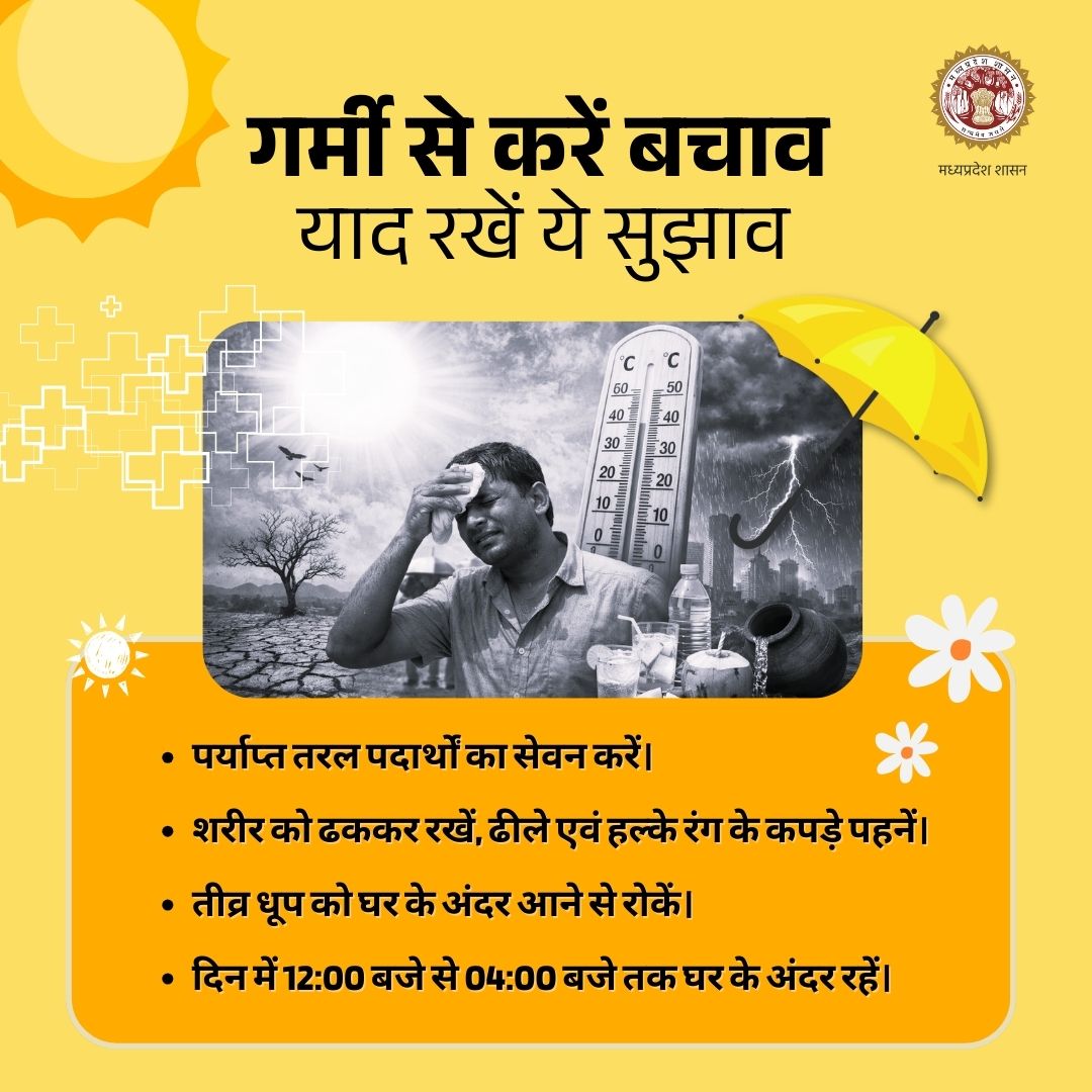 Public Health & Medical Education Department, MP tweet media