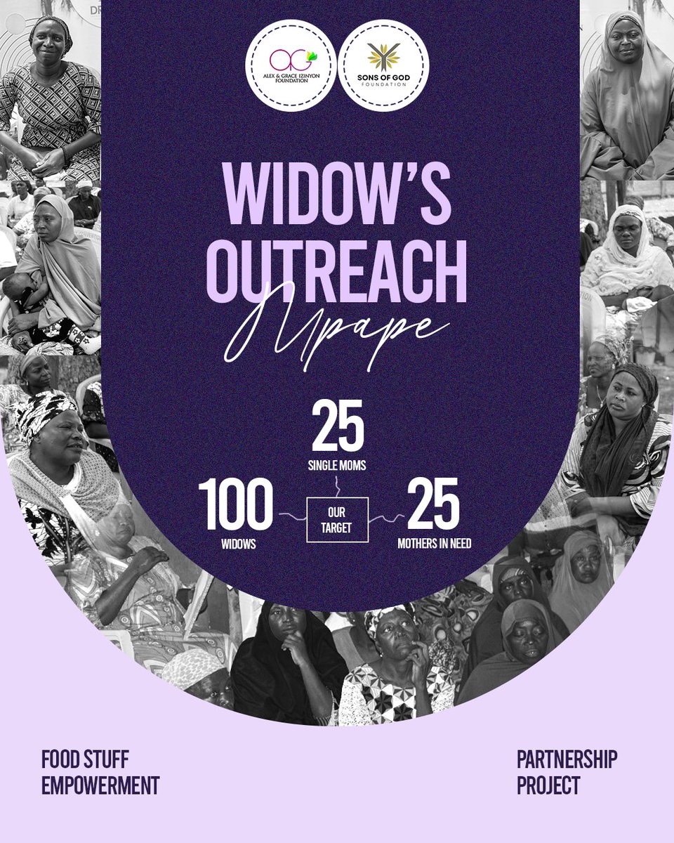 agi_foundation's tweet photo. We are preparing for something meaningful. Before the end of the month, AGIF in partnership with SOG, will be hosting a Widows Outreach, focused on providing support, relief, and empowerment to women in the community. https://t.co/EbUfDVYgXS