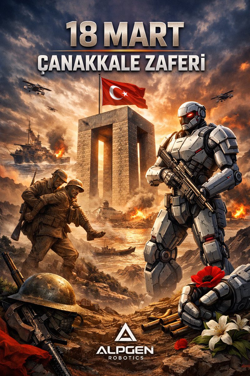 18 Mart Çanakkale Zaferi’nde, vatan uğruna can veren aziz şehitlerimizi saygı ve minnetle anıyoruz. 🇹🇷
#ÇanakkaleGeçilmez #çanakkale #Atatürk #18MartÇanakkale #ÇanakkaleGeçilmez #ÇanakkaleDestanı