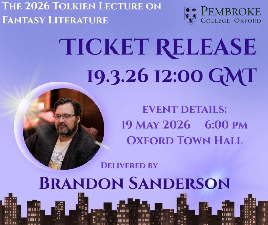 The J.R.R. Tolkien Lecture on Fantasy Literature tweet media