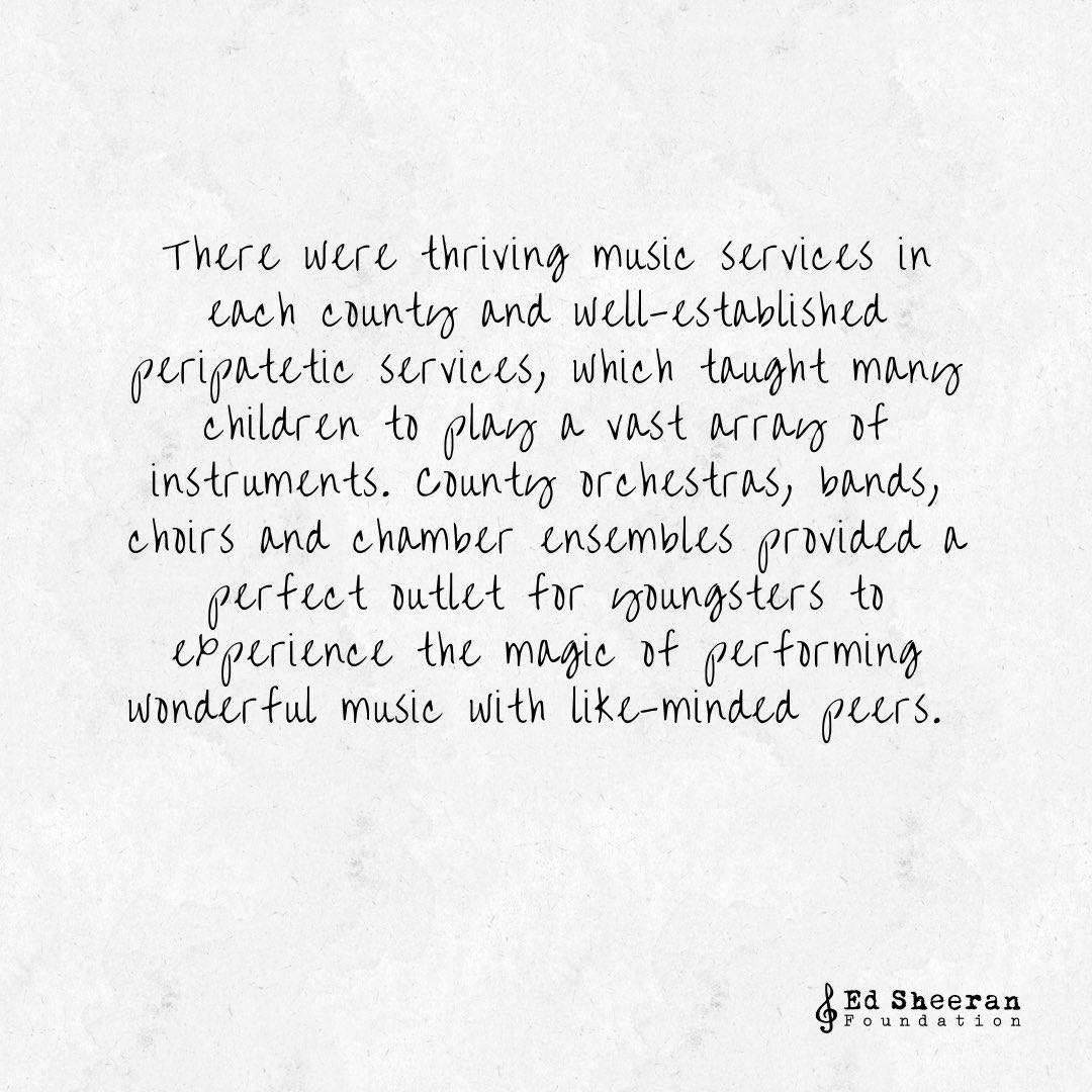 Ed Sheeran Foundation tweet media