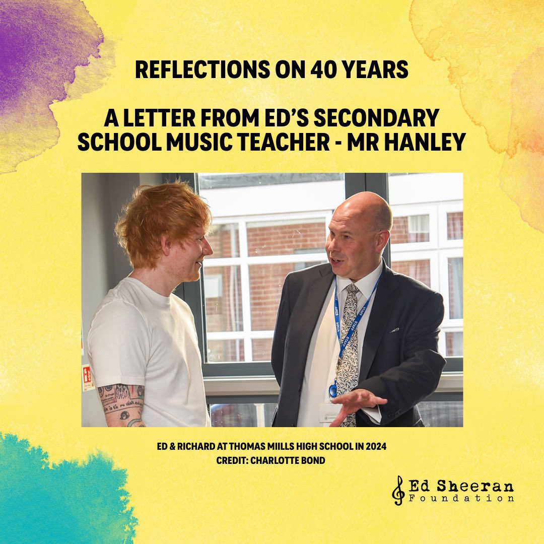 Ed Sheeran Foundation tweet media