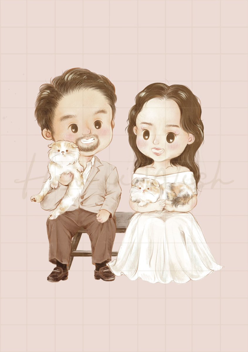 thx u for cms ⟡ ₊ ݁.
— ยินดีกับคู่บ่าวสาวด้วยมากๆค่า 💐 ตอนนี้ยังไม่ได้ทำ price list ใหม่ แต่ยังรับวาดอยู่เรื่อยๆนะคะ

ช่วงนี้ลดราคาลงหน่อยนึงด้ยย ใครสนใจทักมาได้น้า 🙌🏻 
#commission #commissionTH #คอมมิชชั่น #รับวาดรูป #รับวาด #รับออกแบบ