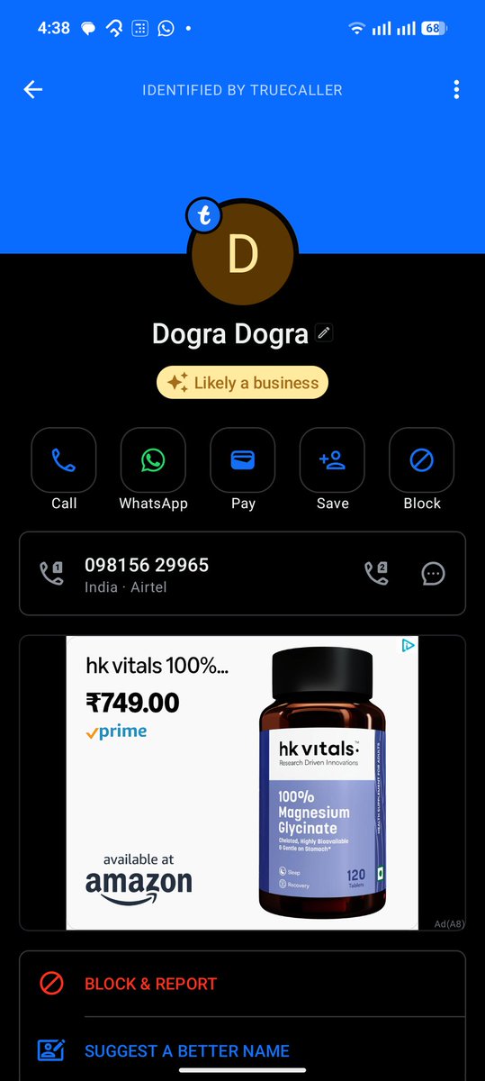 ankitstergerm's tweet photo. @BlueDart_  the one who contacted me and told me that your parcel will be returned to you is also not picking the call nor replying to my messages. https://t.co/ZcPM5u0HMu