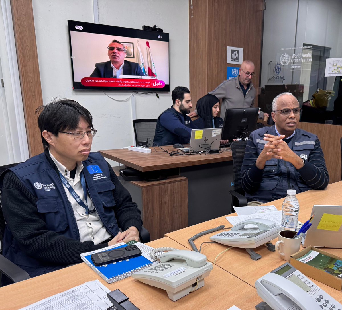 WHO Lebanon tweet media