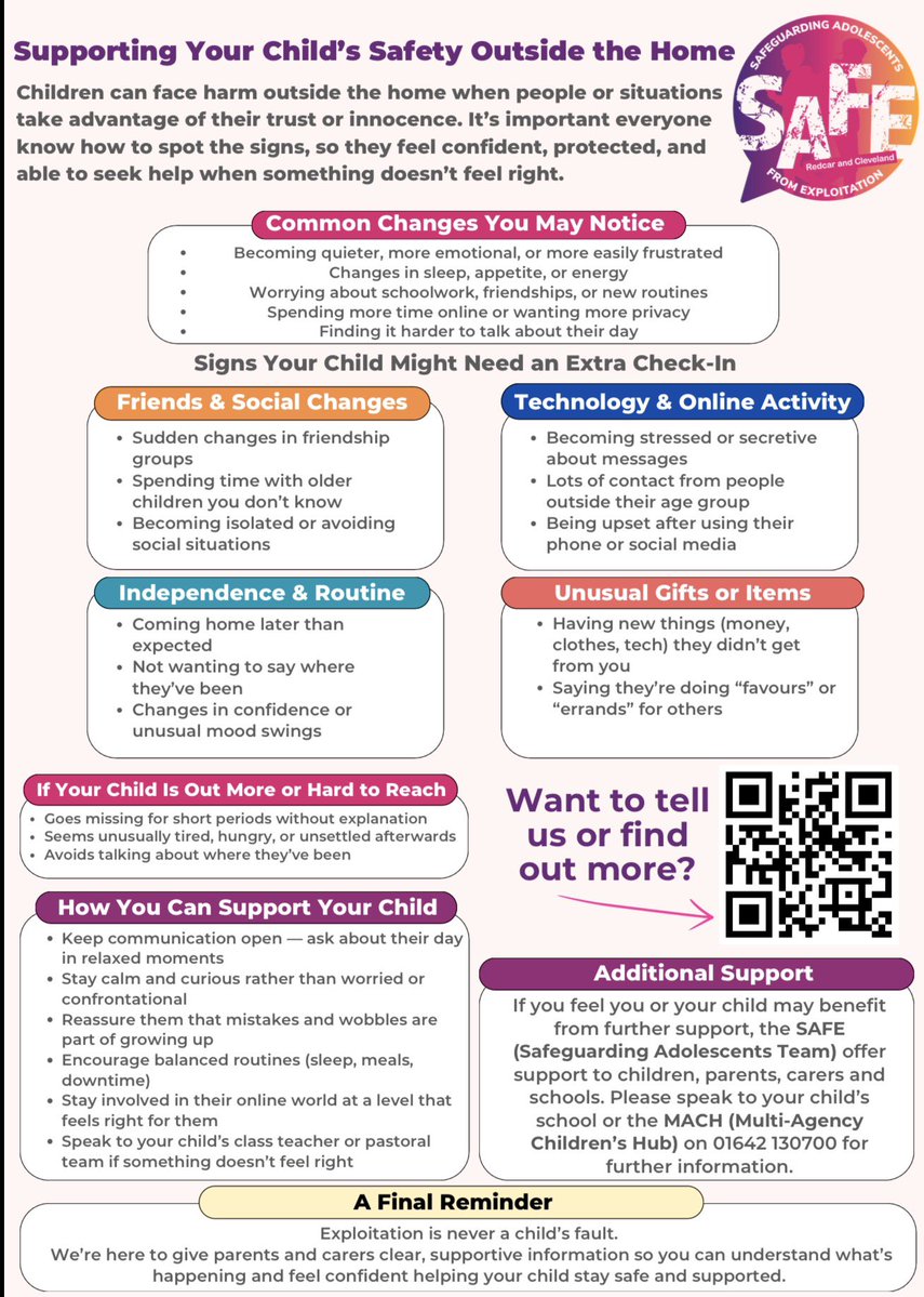 SAFE (Safeguarding Adolescents from Exploitation) tweet media