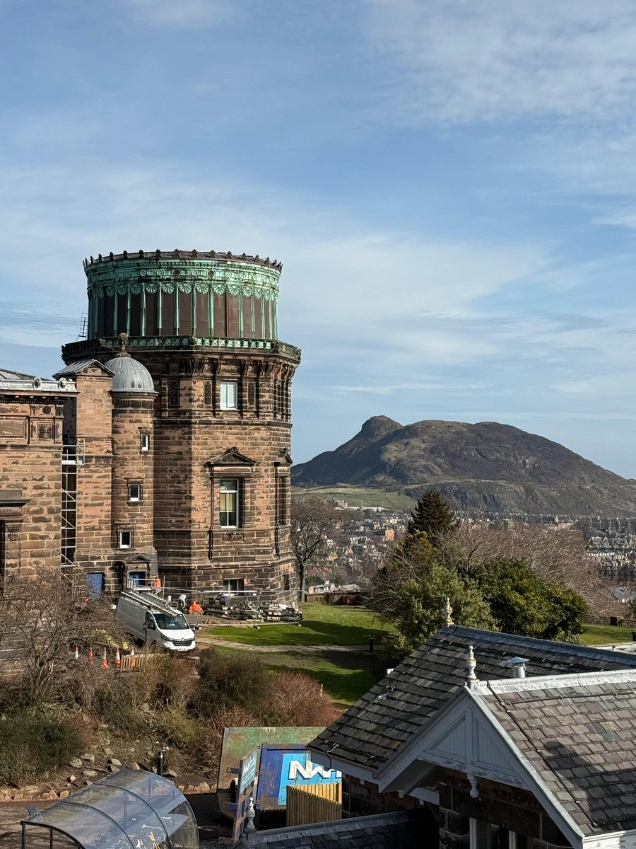 UKinNorway's tweet photo. Almost 20% of UK space jobs are in Scotland, a leading hub for small satellite manufacturing.
 
Starting the day at Space Scotland (with a fabulous view!) with a fascinating overview from Dr Julian Dines of the sector’s growth potential. https://t.co/bEPuCM15JK