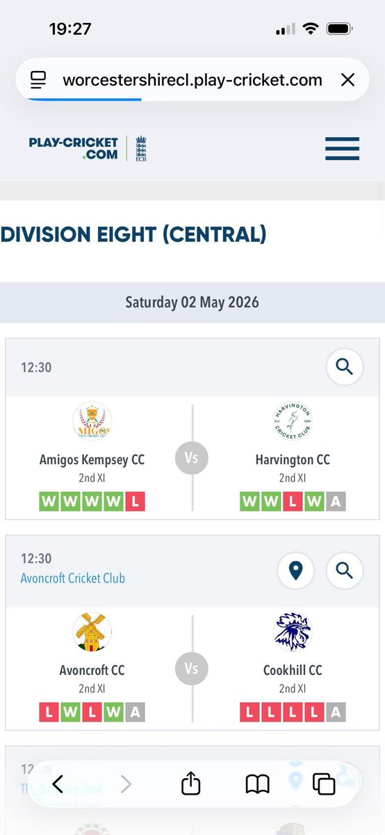 Worcestershire County League tweet media