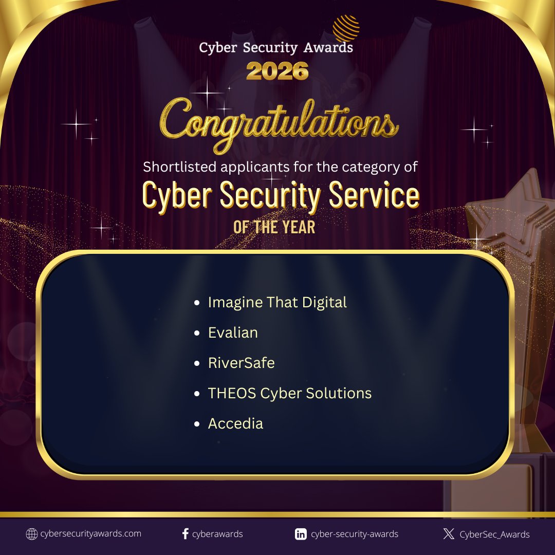 Cyber Security Awards tweet media