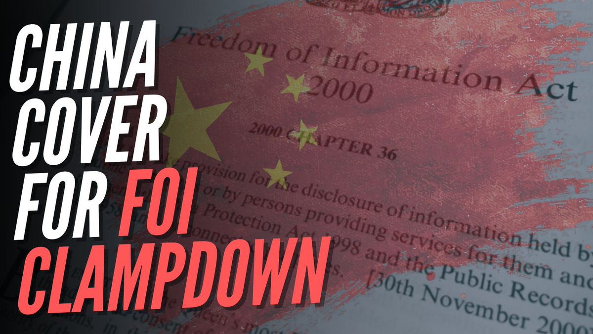 GuidoFawkes's tweet photo. Labour Lays Groundwork to Gut FOIs with China Blame Game https://t.co/dyZSNGAnyL https://t.co/zjuw0VrZ67