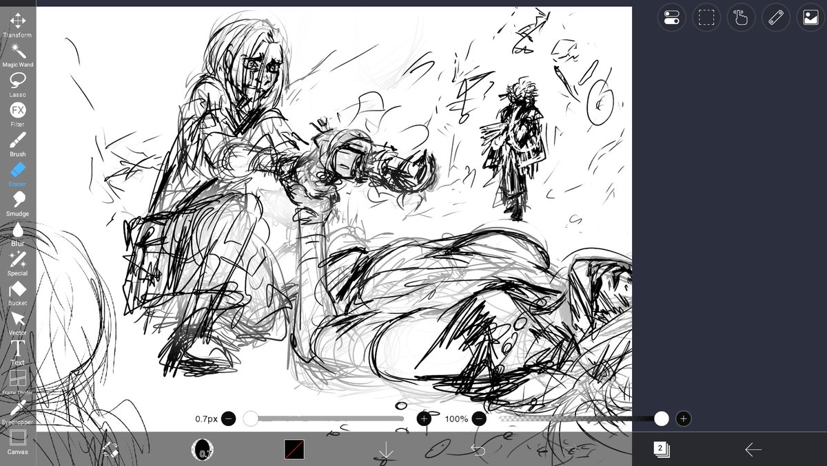 I like posting lore related sketches without context