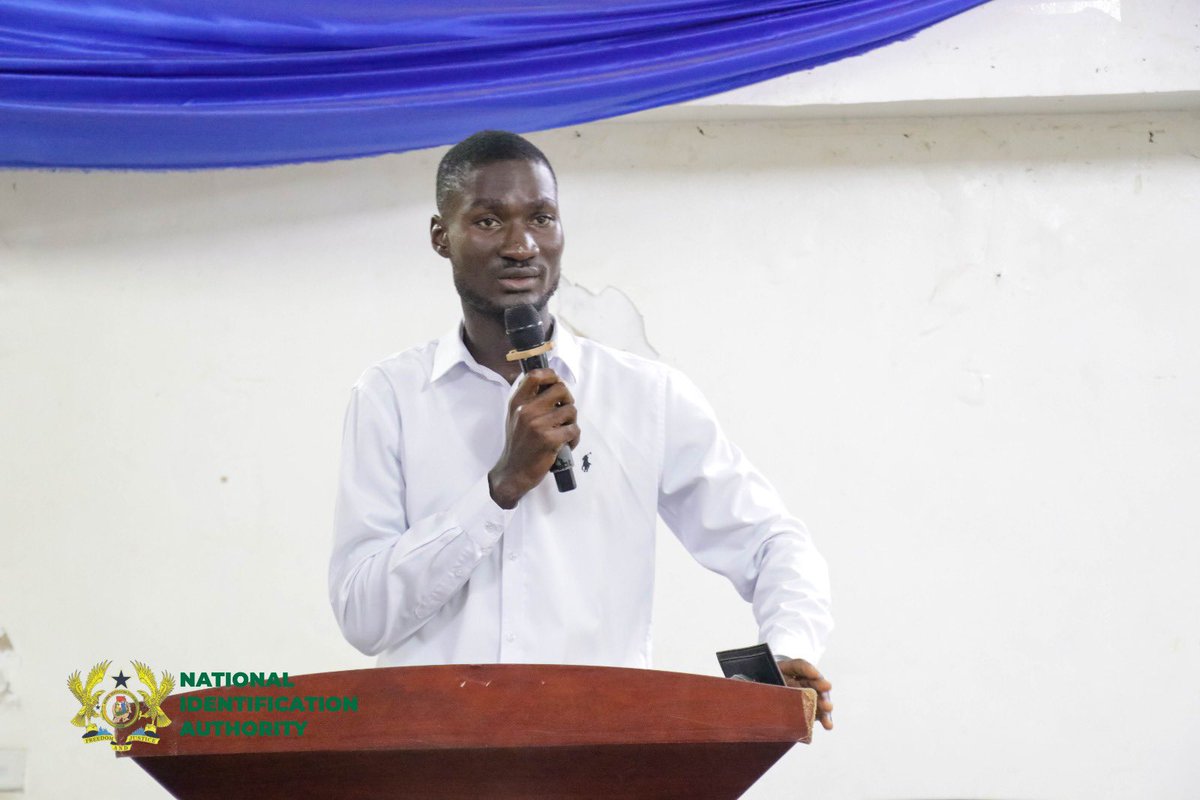 officialNIAGH's tweet image. NIA kicks off its tertiary sensitisation drive at the University of Professional Studies Accra, engaging students on the importance, benefits, and services of the Ghana Card. More campuses to follow nationwide.

#GhanaCard #NIA #CampusConnect #IdentityForAll