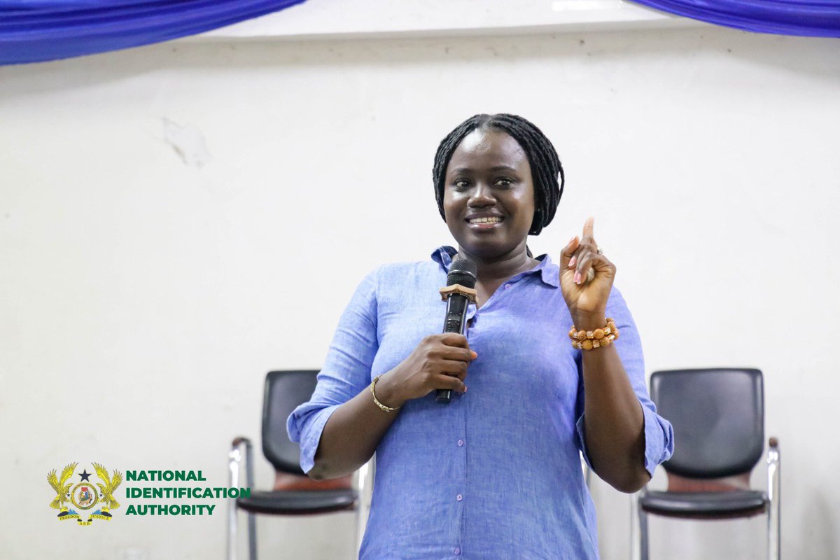 officialNIAGH's tweet image. NIA kicks off its tertiary sensitisation drive at the University of Professional Studies Accra, engaging students on the importance, benefits, and services of the Ghana Card. More campuses to follow nationwide.

#GhanaCard #NIA #CampusConnect #IdentityForAll