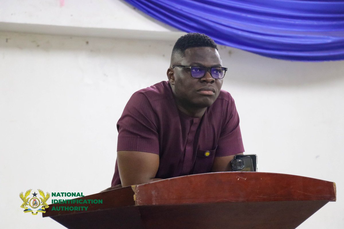 officialNIAGH's tweet image. NIA kicks off its tertiary sensitisation drive at the University of Professional Studies Accra, engaging students on the importance, benefits, and services of the Ghana Card. More campuses to follow nationwide.

#GhanaCard #NIA #CampusConnect #IdentityForAll