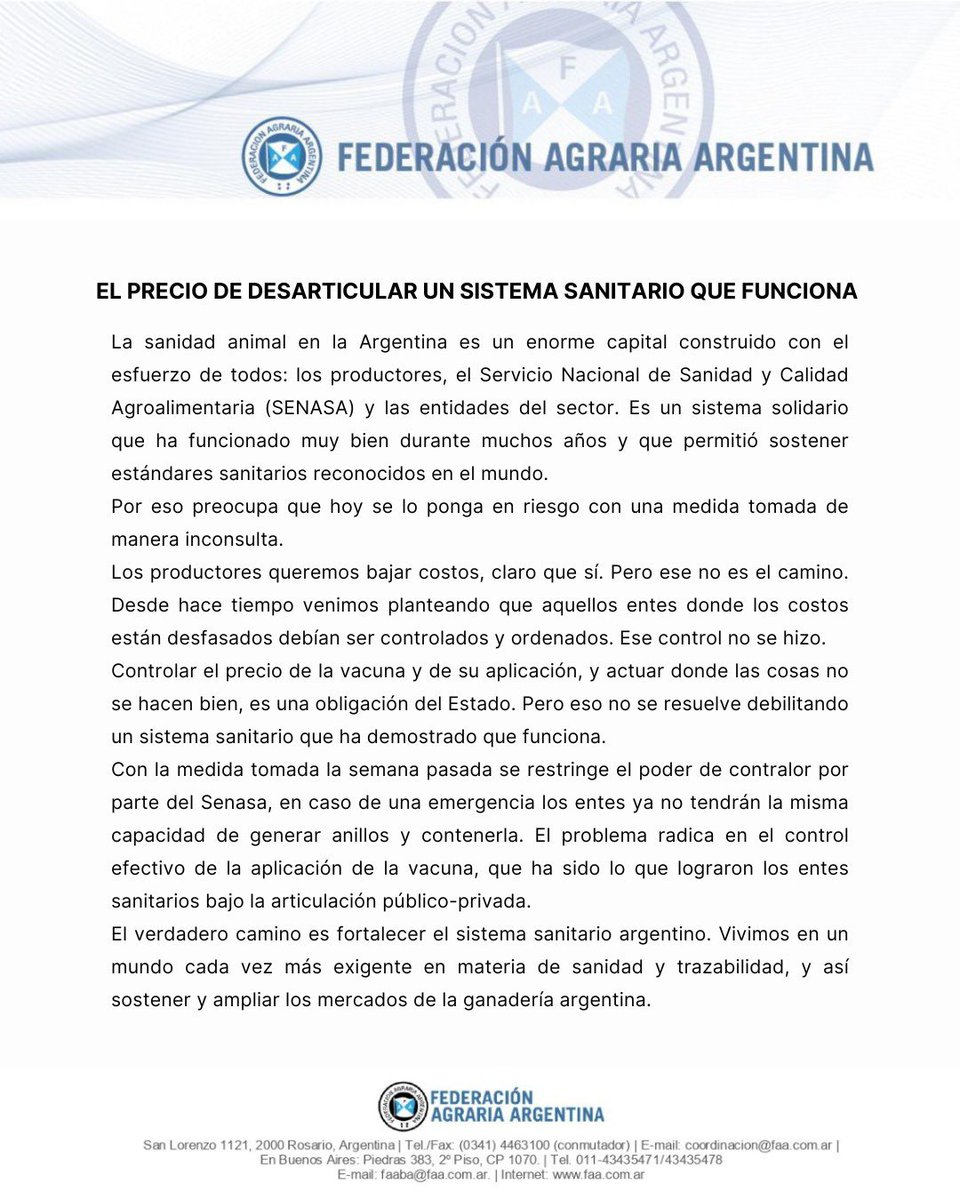 FAA Entre Ríos tweet media