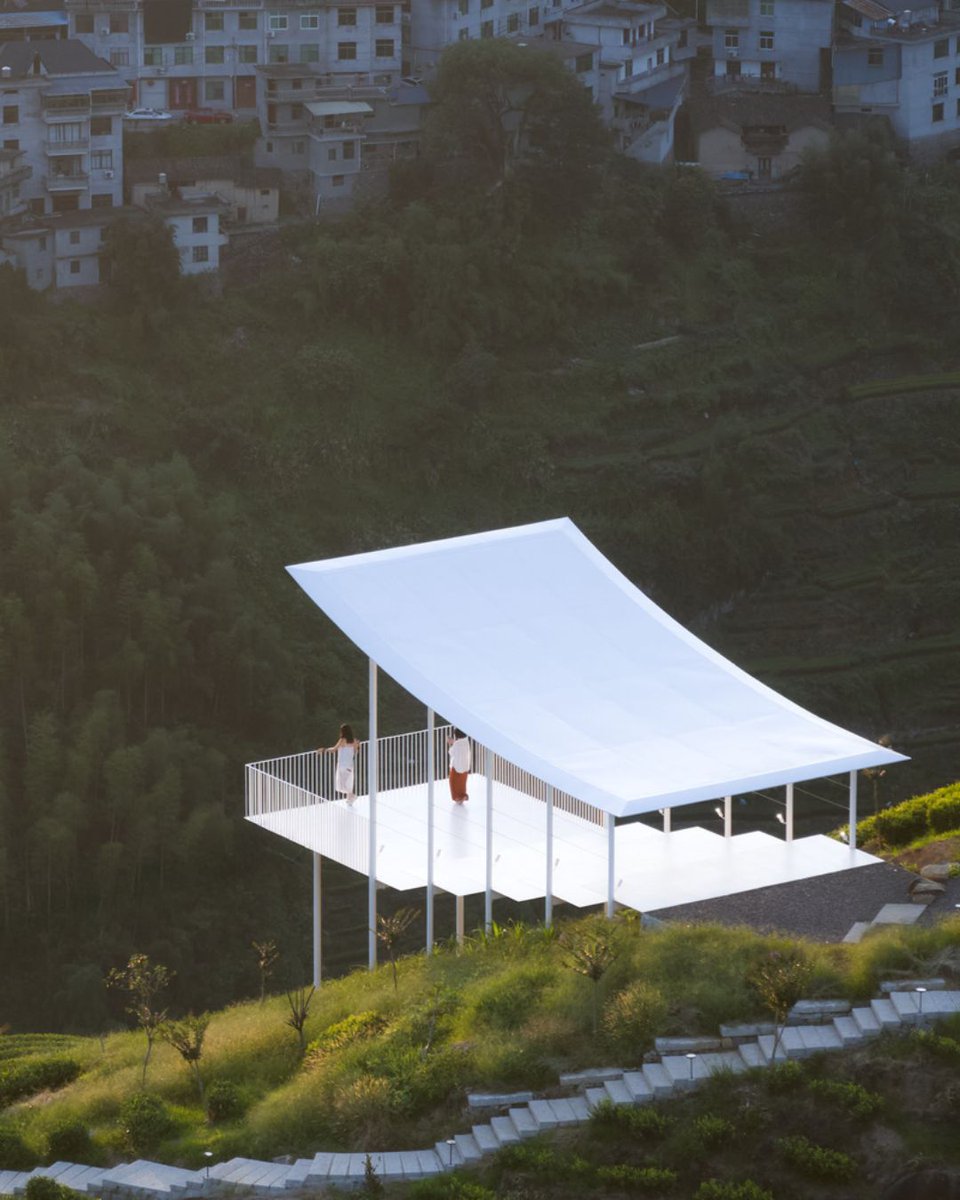 illustrarch's tweet image. Floating Pavilion by Studio RE+N

#pavilionarchitecture #landscapearchitecture #chinesearchitecture