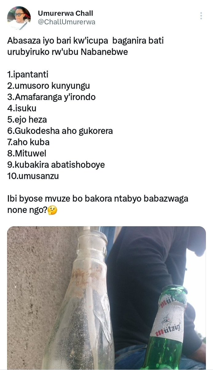 Umurerwa Chall tweet media