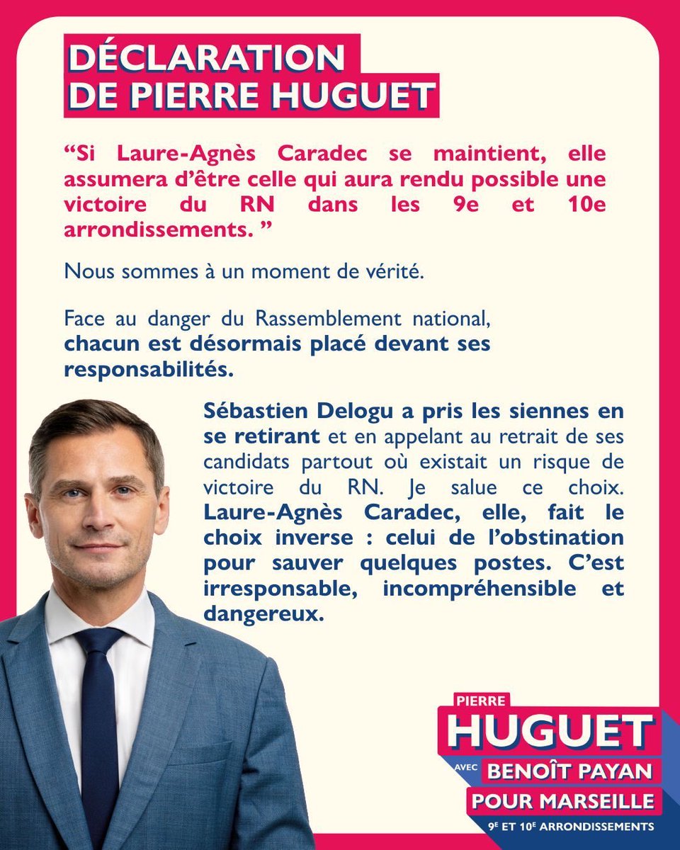 Pierre Huguet pour Marseille 9·10 tweet media