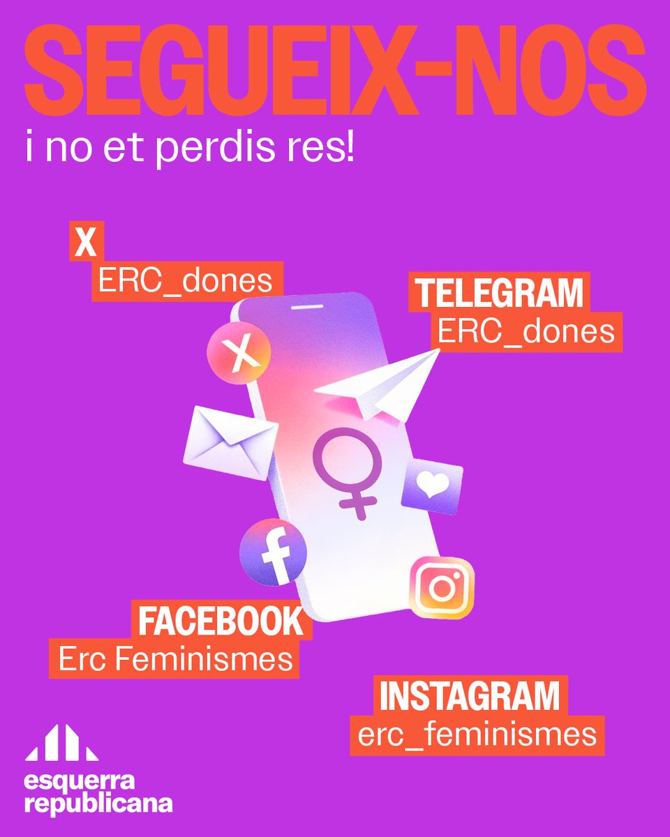 Esquerra Republicana-Feminismes tweet media