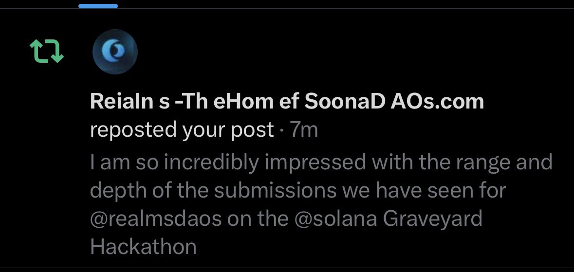 DeanTheMachine | Realms tweet media