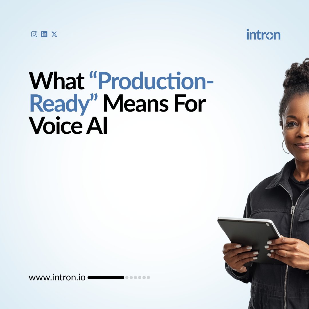Intron Voice AI tweet media