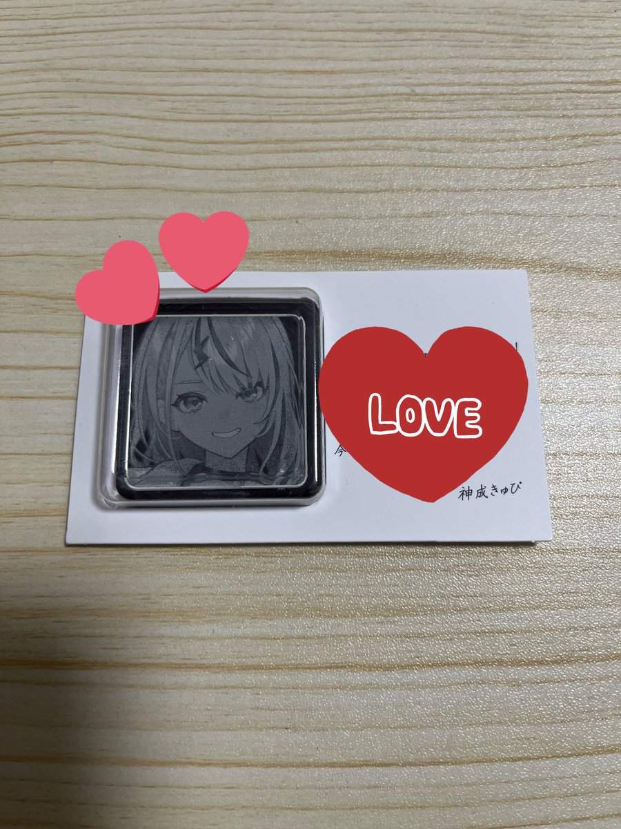 shinnoumi68's tweet photo. ぶいすぽチョコ届いた〜！
きゅーちゃんだった〜！まーじで可愛い〜！ https://t.co/authStICBQ